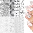 thumbnail image 1 of Lámina de transferencia de uñas SmallCat, 10 hojas para uñas acrílicas DIY, 1 of 7