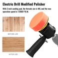 thumbnail image 2 of Electric Drill Modified Car Polisher Machine Polisher Refit Shock Car Polishing Machine Accessories Electric Power Refit Tools ,Easy to Use, 2 of 6