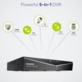 thumbnail image 4 of SANNCE 5MP-N 8CH HD DVR Home Security Camera System 8Pcs 2MP Warm Light Cameras Surveillance CCTV Kit,IP66 Weatherproof for Indoor and Outdoor Use,Full Color Night Vision,With 2T Hard Drive, 4 of 10