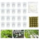 thumbnail image 4 of Advancent Juego de 26 unidades de taza de plántulas para el Patio trasero del hogar, flores de hierbas, Kit de plantación sin tierra, Jardín y Patio Blanco, 4 of 6