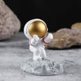 thumbnail image 4 of Astronaut Ornament,Cute Cartoon Cell Phone Astronaut Bracket Cartoon Tablet Bracket Crafted with Care, 4 of 6