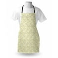 thumbnail image 4 of Lemon Apron, Rhythmic Citrus with Blossom Leaves Sliced Vitamin C Healthy Print, Unisex Kitchen Bib with Adjustable Neck for Cooking Gardening, Adult Size, Earth Yellow Grey, by Ambesonne, 4 of 4