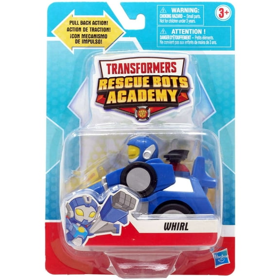 Transformers Rescue Bots Academy Whirl Pullback Vehicle