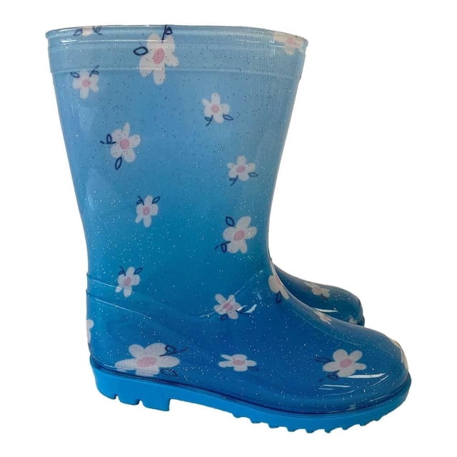 Botas George para Niña Floral Azul Talla 21
