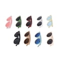 thumbnail image 3 of Kids Sunglasses, 9pcs Oval Shape Toddler Sunglasses Reflective Colorful Cute PC Material Multi Colors UV Protection  For Outdoor Sports, 3 of 8
