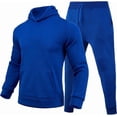 thumbnail image 4 of Conjunto de chándal de 2 piezas para hombre y mujer, sudadera con capucha de manga larga de gran tamaño, chándal, pantalones deportivos, 4 of 4