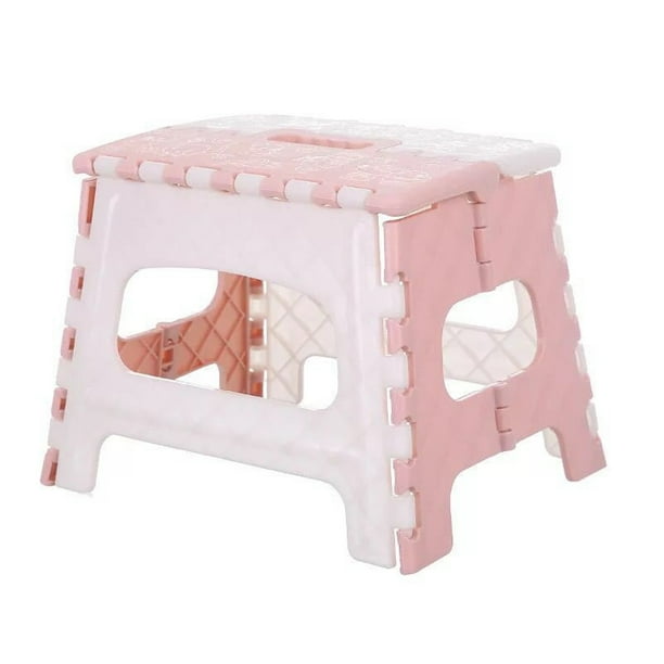 Farrubbyine8 Folding Home Kids Children Plastic Step Stool Chair Bench Stool Walmart Com Walmart Com