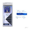 Private Reserve Ink 12 Pack Universal Size Fountain Pen Cartridge - Tropical Blue (PR-C36)