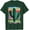 Forest Green, variant on Funny Cactus Serape print Turquoise Unisex T-Shirt for Men Women Kids Toddler