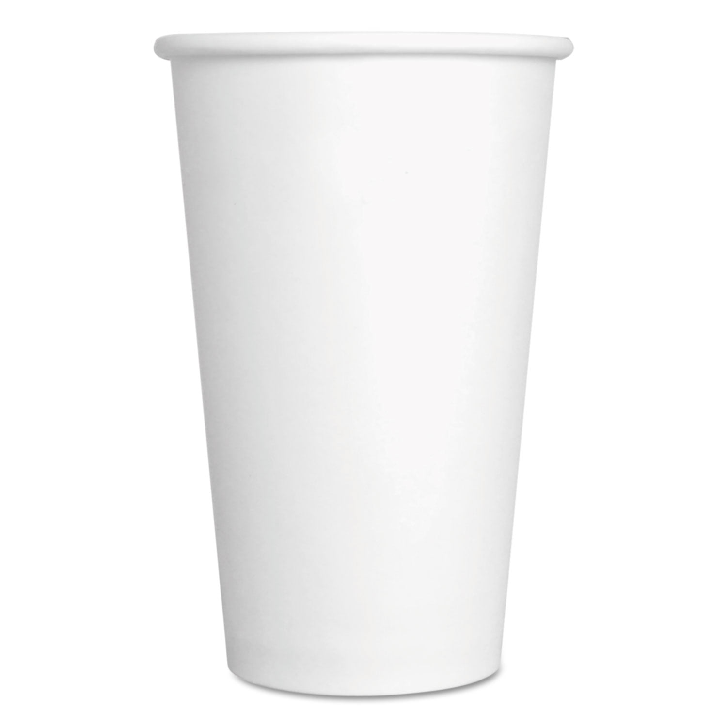 Boardwalk Convenience Pack Paper Hot Cups 16 oz White 180/Carton WHT16HCUPOP 
