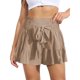 thumbnail image 1 of Culottes sueltos para mujer Pantalones cortos de playa de moda con cintura elástica para el verano (Beige XL) FLhrweasw Para estrenar, 1 of 8