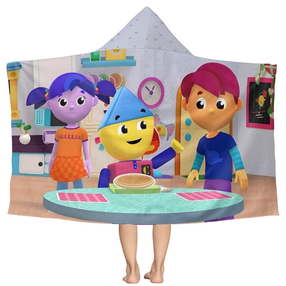 Colorforms City 0f Charlie Pattern Beach Poncho - Microfiber - Towel - Kids Lightweight And Practical Essential For Beach Vacation