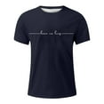 thumbnail image 2 of WEAIXIMIUNG Men T Shirts Casual Graphic Rappers Men's Round Neck T Shirt Stretch Short Sleeve Basic Slimming Muscle T Shirt, 2 of 5