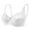 White, variant on Azrian Womens Plus Size Bras,Womens Solid Lace Lingerie Bras Plus Size Underwear Bralette Bras Comfortable Bra