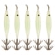 thumbnail image 1 of Señuelo de pesca duro de 5 piezas 8cm36g señuelos luminosos para Ehuebsd pesca de camarones anzuelos de calamar cebos nocturnos luminosos aparejos de pesca, 1 of 5