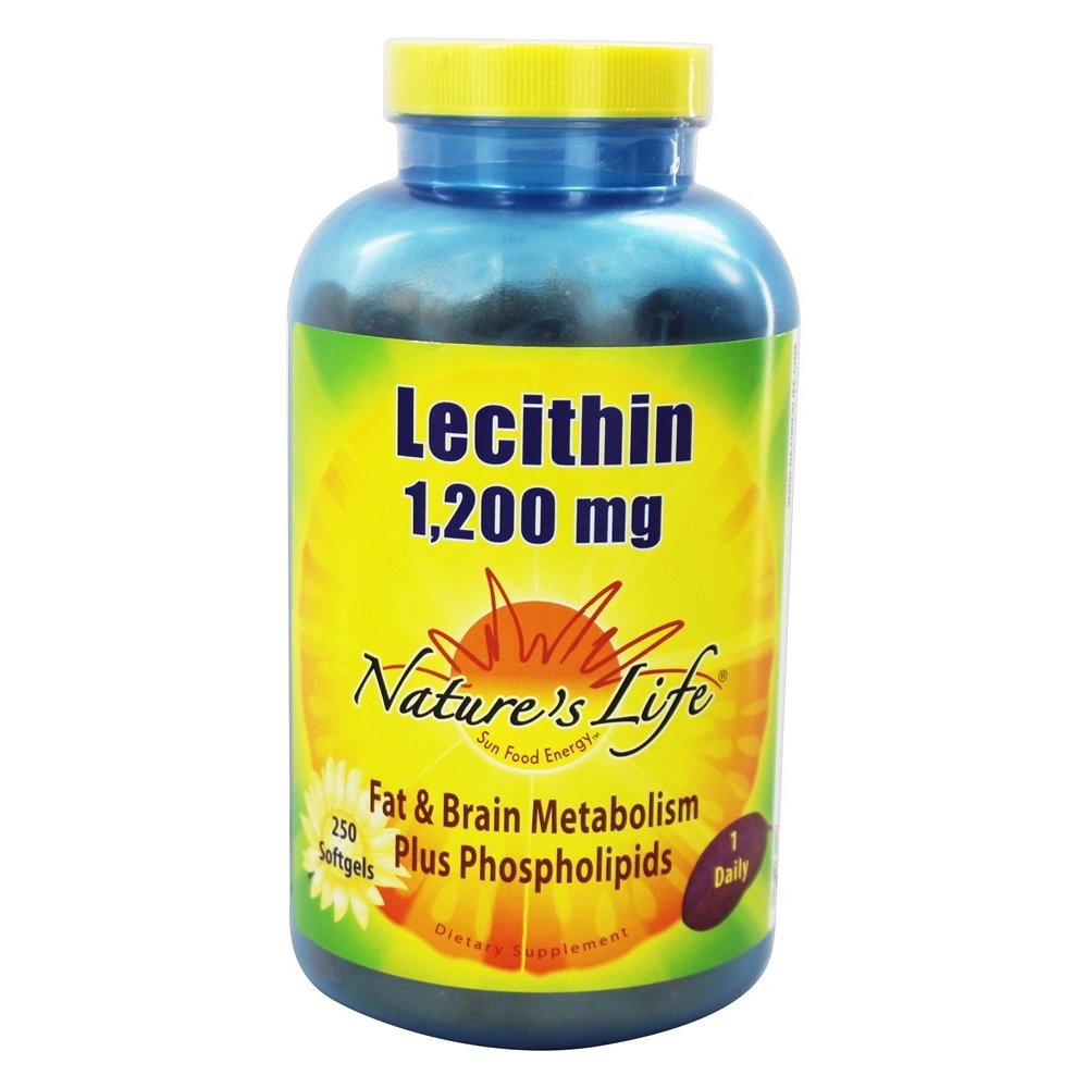 Nature's Life Lecithin 1200 mg. 250 Softgels