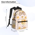 thumbnail image 2 of Fotbe Cute Bee Gnome Mochila Ligera Casual para Laptop para Hombres y Mujeres, Mochila Impermeable de Uso Diario, Mochila para Universidad, 2 of 6