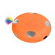 thumbnail image 2 of Juguete de plumas para gatos Juguete interactivo para gatos para gatitos o perros pequeños Movimiento automático Naranja, 2 of 9