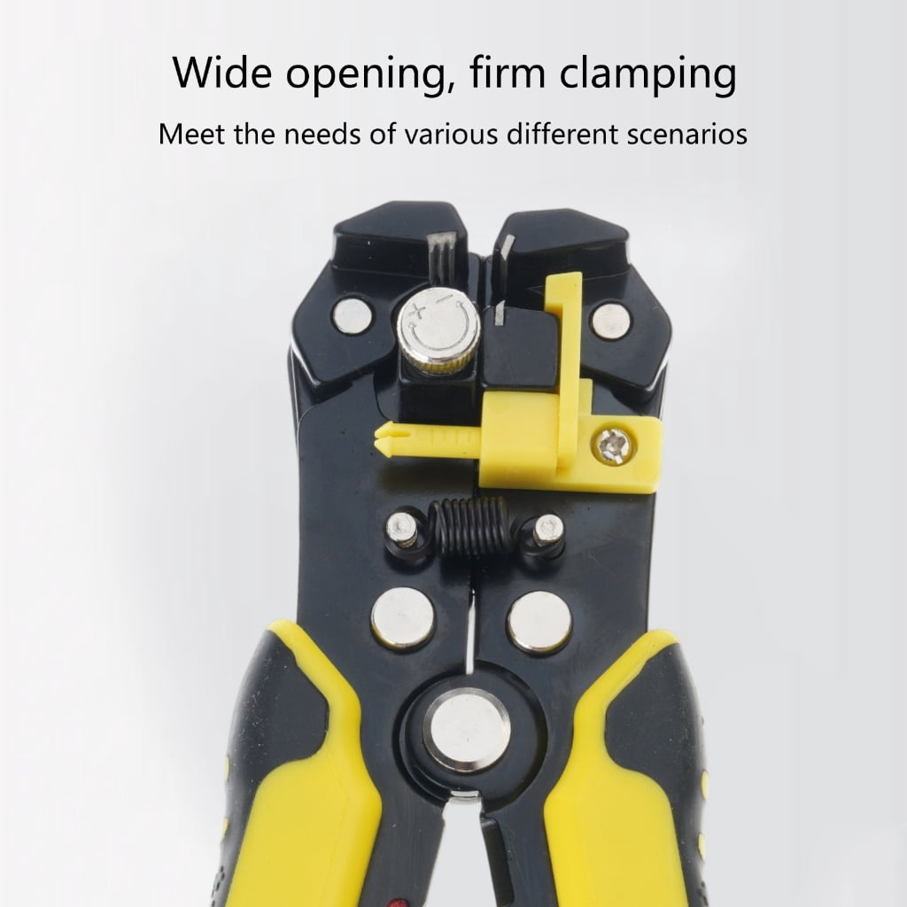 Multi Purpose Automatic Wire Stripping Crimping Cutting Tool Ergonomic Grip For Engineers