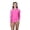 Bubblegum, variant on Free Country Girls' Marina Stripe Rash Guard and Bikini Swim Set Peri Marina Stripe M