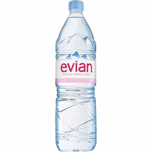 Evian Natural Spring Water1.5 Lt X 12 Bottles