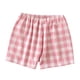 thumbnail image 3 of MKLEKYY Pantalones Cortos Finos de Primavera/Verano para Mujer, Holgados, Cómodos y A Cuadros, para Estar En Casa., 3 of 4