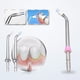 thumbnail image 5 of Qarigey Water Pick Floss Oral Irrigator Limpieza de Spa Boquillas de higiene Puntas de masaje multifunción Reemplazo para rosa rosado 20piezas Qarigey CBP230071, 5 of 6