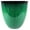 Green, variant on (EPR18-105 Large Egg Shaped Planter - Modern Indoor & Outdoor Decorative Flower Pot/Box (18 Inch, Blue Flower)