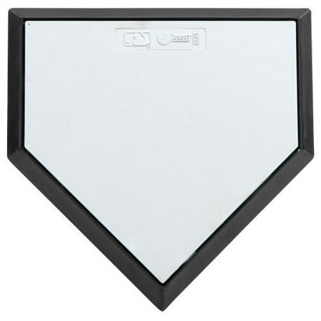 Schutt Hollywood Home Plate - Schutt Bury All Hollywood-Style Home Plate (White)