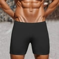 thumbnail image 3 of Gubotare Mens Panties Men's Iconic Fashion Cotton Stretch Boxer Briefs (Black,L), 3 of 4
