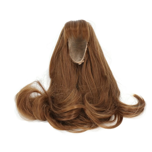 Peluca de muñeca de juguete, peluca de cabeza de muñeca de juguete