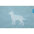 thumbnail image 6 of Animal Planet  Microfiber Dog Bath Towel (Aqua ) Embroidered Puppy Pattern, 6 of 7