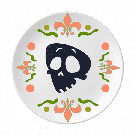 

Helpless Halloween l Face Cartoon Flower Ceramics Plate Tableware Dinner Dish