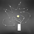 thumbnail image 4 of Cadena de lámpara de luz LED blanca cálida estilo pentagrama 20LED de 2,2 m para decoración navideña del hogar, 4 of 8