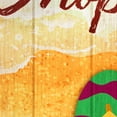 thumbnail image 4 of American Art Decor Flip Flop Repair Shop Coastal-Themed Outdoor Canvas Art Decor Print | Wood Framed Canvas | Ready to Hang - 16x48, 4 of 6