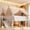 White, variant on Bellemave Twin Loft Bed with Slide, Low Loft Bed with Bookcase, Solid Wood Loft Bed with LED Lights & Ladder, Twin Size Loft Bed with Full-Length Guardrails, No Box Spring Needed, Pink