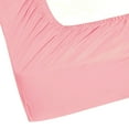 thumbnail image 2 of The Great American Store- 1800 Series 100% Authentic Microfiber Pack of 10 Fitted Sheet / Bottom Sheet 21 Inch Deep Pocket (Solid Hot Pink, Full) - ALL ROUND ELASTIC FOR PERFECT FIT, 2 of 6