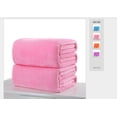 thumbnail image 2 of SUNSIOM Super Soft Warm Solid Warm Micro Plush Fleece Blanket Rug Sofa, 2 of 5