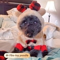 thumbnail image 3 of Pijama para perro KYEESE Reindeer Christmas Red Buffalo Check, 3 of 9
