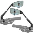 thumbnail image 1 of West Biking Miroir de Vélo Antireflet Réglable pour Guidon de Bicyclette, une Paire, 1 of 10