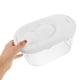 thumbnail image 5 of Dispensador de bebidas transparente para frigorífico, soporte para jarra de agua helada pequeña de plástico con boquilla de filtro, contenedor de bebidas para refrigerador para fiestas, jarra de jugo, 5 of 7