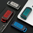 thumbnail image 3 of maskred 3 Button Car Key TPU Case Vehicle Keys Protector Cover Keychain Ornament Automotive Automobile Replacement for Eclipse Blue, 3 of 6