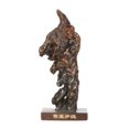 thumbnail image 2 of Tomfeel Dieciocho discípulos de Buda Escultura Caja ciega Raíz tallada Resina Estatua Arte budista A Tomfeel Artesanía de resina, 2 of 2
