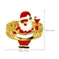 thumbnail image 4 of 2 uds hebilla de cortina aleación cortina retención fijación cortina lazo sujetador Navidad cortina hebilla, 4 of 6