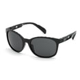 thumbnail image 2 of Adidas SP0011 Full Rim Round Shiny Black / Smoke Sunglasses, 2 of 5
