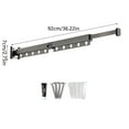 thumbnail image 2 of Balcony Folding Drying Rack The Perfect Blend Of Functionality And Design For Your Outdoor Laundry Needs!, 2 of 4