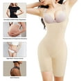 thumbnail image 6 of Eleady Women Shapewear Bodysuit for Tummy Control Fajas Full Body shaper Thigh Slimmer High Waist Trainer Butt Lifter Shorts(Beige Large), 6 of 8