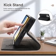 thumbnail image 2 of Case for iPhone 13 Pro Case with Card Holder black PU Leather Case Wallet Flip for Apple iPhone 6.1 Inch, 2 of 6