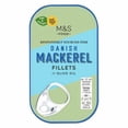 thumbnail image 3 of M&S Danish Mackerel Fillets in Olive Oil 125g, British Import (Pack of 3), 3 of 3