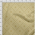 thumbnail image 4 of oneOone Polyester Spandex Mustard Yellow Fabric Geometric Craft Projects Decor Fabric Printed By The Yard 56 Inch Wide, 4 of 4